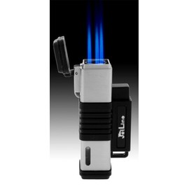 JetLine New York Black Triple Flame Torch Lighter