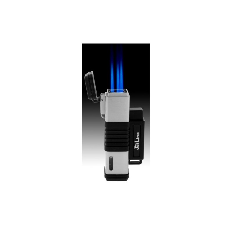 JetLine New York Black Triple Flame Torch Lighter