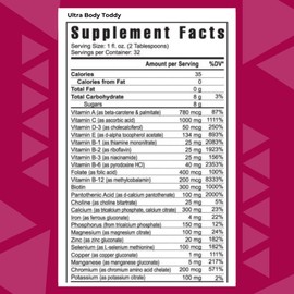 Youngevity Ultra Body Toddy - 100+ Nutrient Mega Multi-Vitamin Mineral Supplement for Men and Women - Enhanced Absorption - Phytonutrients - Amino Acids - (32 Fl Oz)