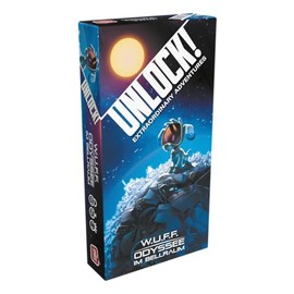 Space Cowboys, Unlock! – W.U.F.F.: Odyssey in the Bell Room, Family Game, Puzzle Game, 1-6 Players, From 10+ Years, 90 Minutes, German