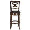 Safavieh Home Collection Santino Espresso 29-inch Bar Stool