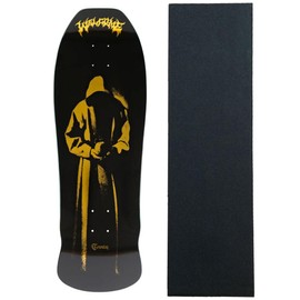 Welcome Skateboard Deck Townley Contemplation on Early Grab Black/Gold Foil 10" x 31.95" with Grip