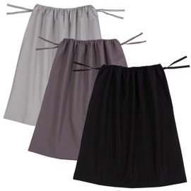 Belsden 3 Pack Large Reusable Diaper Pail Liner, 28" x 30" Waterproof Washable Cloth Diaper Wet Dry Bags with Flexible Strings for Diapers, Laundry, Kitchen Garbage Cans, Lt Grey & Dark Grey & Black