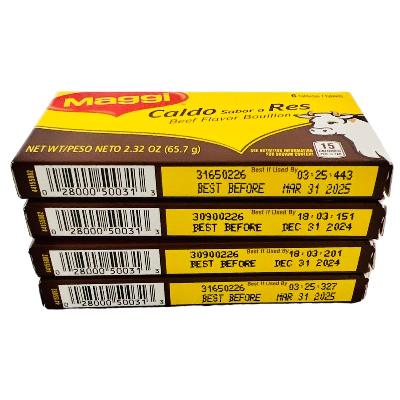 Maggi Bouillon Tblt Beef 6ct