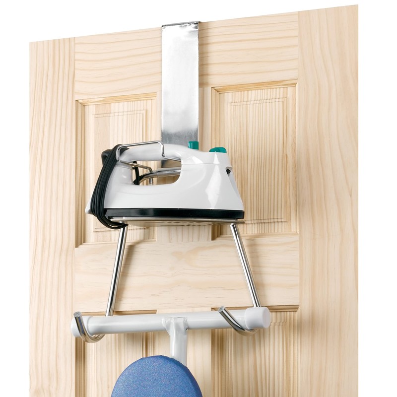 Polder 90617-05 Over The Door Iron and Board Holder -