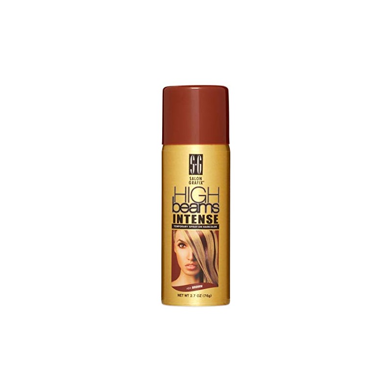 High Beams Intense Temporary Spray On Hair Color, Brown, 2.7