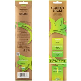 Gonesh Extra Rich Variety #1 Incense - 4 Pack