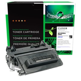 Clover Remanufactured Toner Cartridge Replacement for HP CE390A (HP 90A) | Black