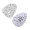 Totority 2pcs Shrimp Hide: Betta Fish Hideout Aquarium Dome Shrimp