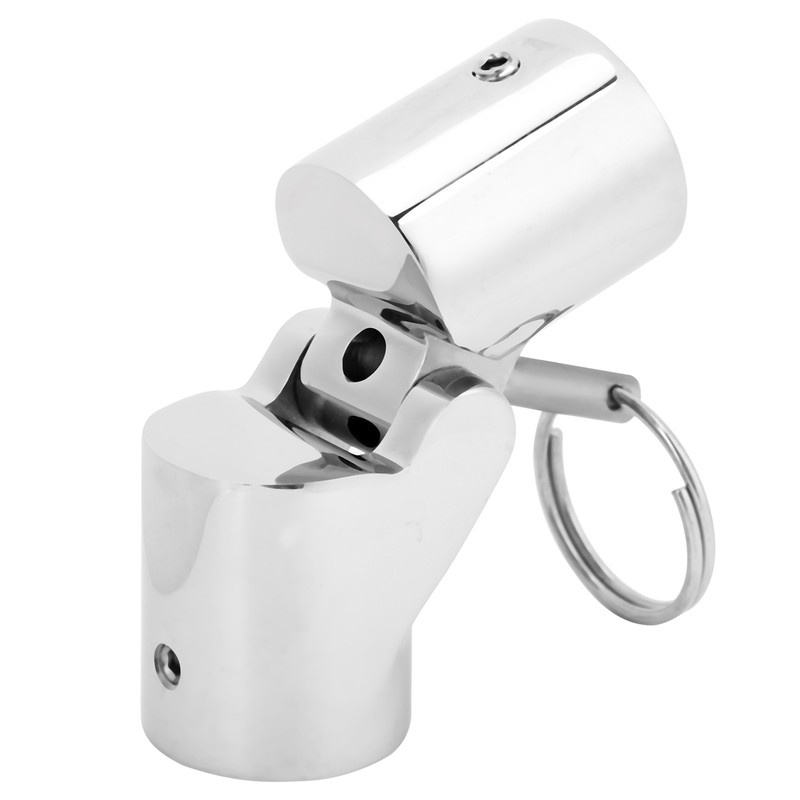 Marine Boat Pipe Connector Stainless Steel Folding Swivel Coupling Tube