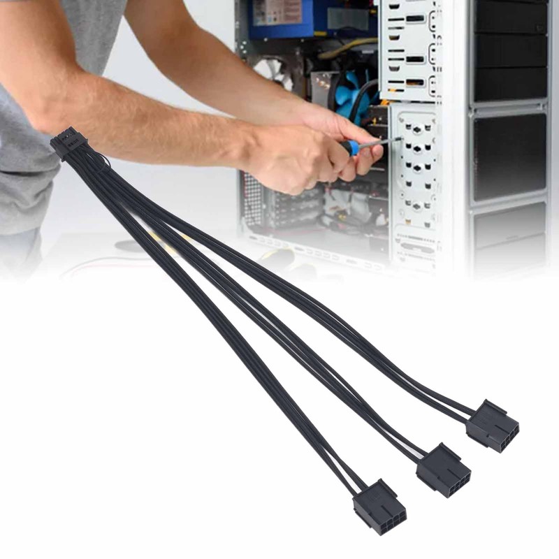 16Pin to 3X 8 Pin Gpu Cable PCIE 5.0 12VHPWR