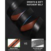 Beltroad Ratchet Belt Strap for Men Leather Belts Without Buckle