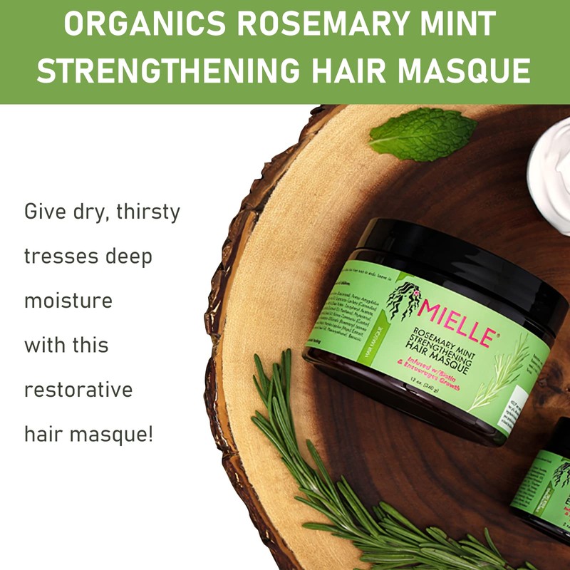 Mielle Rosemary Mint Collection Hair Masque