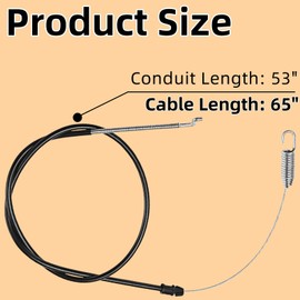 COSVMUF 115-8436 Traction Cable 290-943 Fits for Toro 20332 20333 20334 20337 20340 20352 20363 20372 20373 Recycler Lawn Mowers