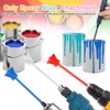 Resin Mixer Paddles, 4 Piece Set Paint Stirrers Drill Attachment,Reusable