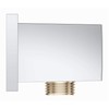 GROHE 26634000 Euphoria Cube Shower Wall Union, Starlight Chrome