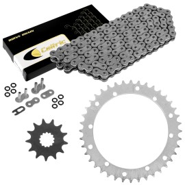 Caltric O-Ring Drive Chain & Sprockets Kit for Yamaha Raptor 660 YFM660R 2001-2005