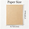 jakilee 100 Sheets Blank Braille Paper, 8.5 x 11 Inch