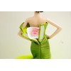 Handmade Cora Gu Classic Shimmery Lime One Shoulder Mermaid Gowns