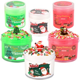 Butter Slime Set 3 Pieces for 8-12 Years Party Supplies, Birthday Gifts,Super Soft Non-Sticky,Children's Slime Toys,Stress Relief Toys,Christmas Stocking Stuffers