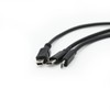Dongar Set of 3 Short USB 3.0 Cables Including USB-A