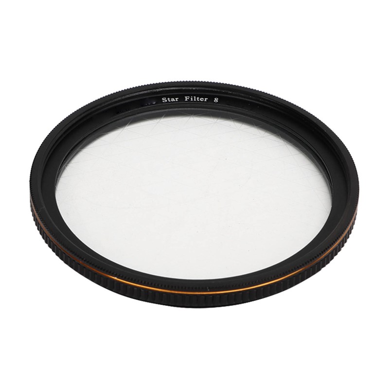 Adjustable Starburst Filter Thin HD Coating Camera Starlight Filter for