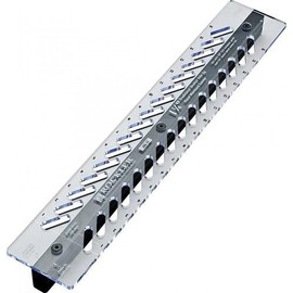 Fixed Louver Template Set | 1-1/4'' Acrylic Template for Exterior Window Shutters