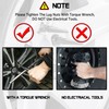 14x1.5 Spike Wheel Lug Nuts, 32pcs M14x1.5 Closed End Spiked