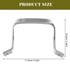 Kichvoe 1 Set Stainless Steel Pot Handles Replacement Metal Pot
