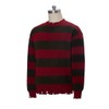 MelangCos Freddy Cosplay Krueger Costume Knit Sweater Long Sleeve Striped