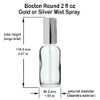AURA VARIETY 24 BOTTLES 2 OZ 60 ML BOSTON ROUND