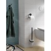 Emco Round Wall Mounted Double Hook Easy Care Aluminium 2