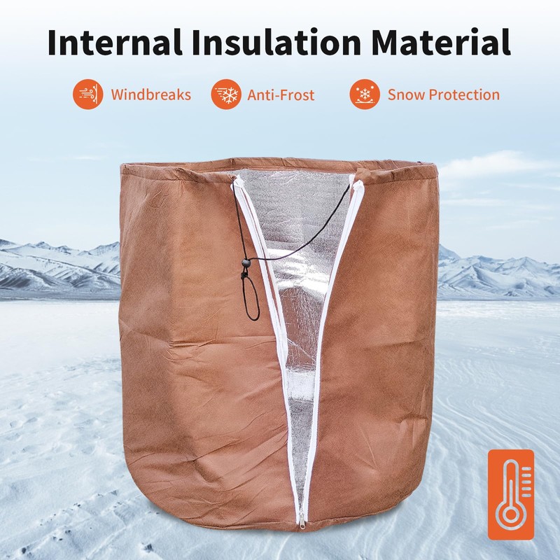 Pot Protector Plants Winter 40 x 40 cm, Thermal Pot