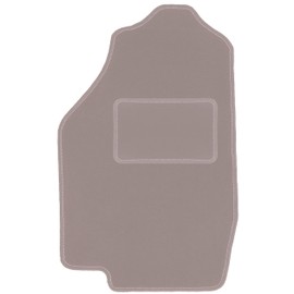 Wielganizator Car Mat - Fits Honda Civic IV Hatchback 1987-1991 - Velour - Car Accessories - Car Floor Mats - Floor Mat Car - 1-Piece - Beige