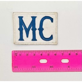 MC Motorcycle Club Sew On Patch Vest