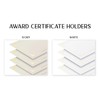 Better Office Products 25 Pack Ivory Certificate Holders, Diploma Holders,