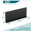 Daisypower 8 Pack Gutter Valley Splash Guards,Rainwater Roof Rain Diverter