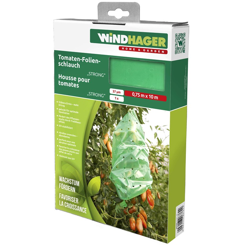 Windhager Tomato Foil Hose Strong, Tomato Cover Plant Protection Plant