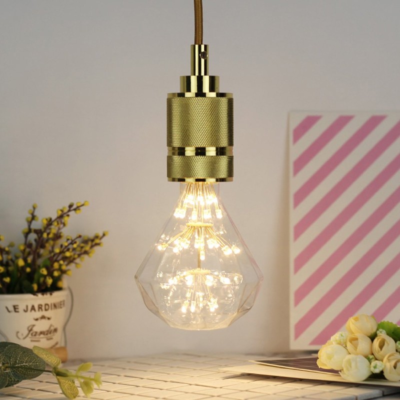 TIANFAN RGB Led Bulb Firework Starry Edison Bulb Warmth Glow