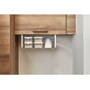 Nxconsu 2Pack Under Shelf Storage Basket Organizer Hanging Holder for