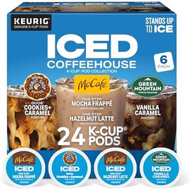Keurig Keurig Iced Coffee, Single-Serve K-Cup Pods Variety Pack, 24 Count