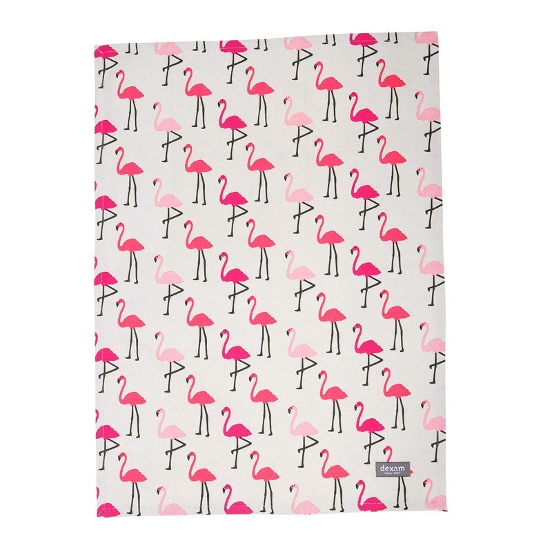Dexam Flamingo Set of 2 Tea Towels