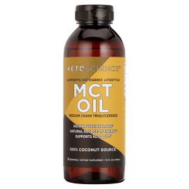 Unbranded New Keto Science Ketogenic MCT Oil Dietary Supplement, 15 fl oz, 30 Servings