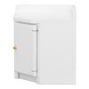 1:12 Dollhouse Corner Cabinet Decorative Robust Exquisite Craftsmanship Simulated Mini