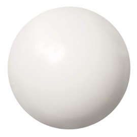 USA SEALING Plastic Ball Stock,Acetal,1-1/2" Dia.,White