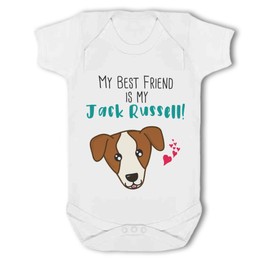 My Best Friend is My Jack Russell! - Baby Vest