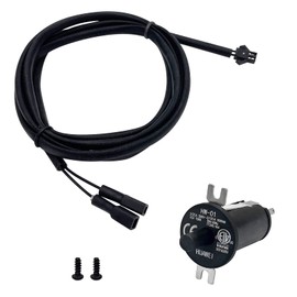 Replacement for Masterbuilt Hopper Lid/Door Switch & Electric Wire Kit, Compatible with Masterbuilt Gravity Series 560/800/1050 XL & Digital Charcoal Grill/Smokers