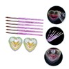 Baluue 1set Nail Art Cup Wave Pens for Liquid and