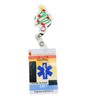 Stethoscope Christmas Tree Badge Reel, Retractable Holiday ID Holder, Nurse