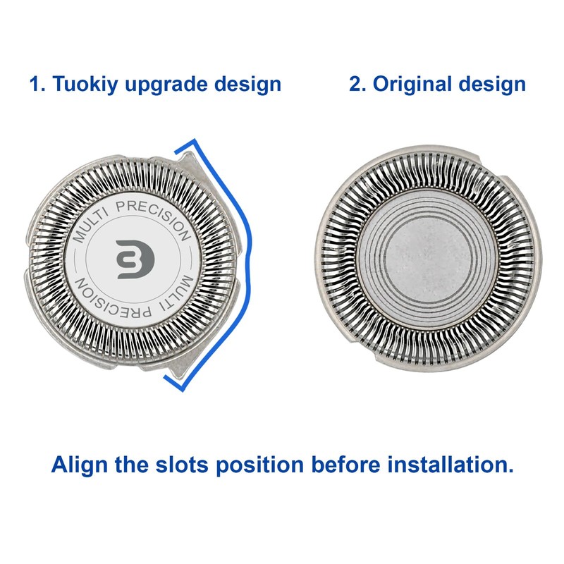 SH30 Replacement Heads Compatible with Shaver Series 3000, 2000, 1000